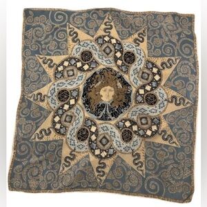 VTG 80s Medusa Silk Scarf